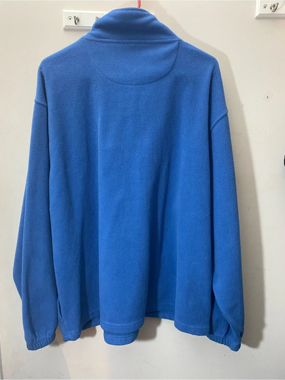 Men's Royal Blue Half-Zip Fleece Pullover